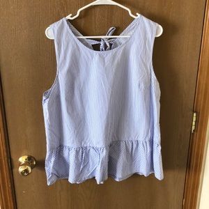 J Crew Bow Back Top